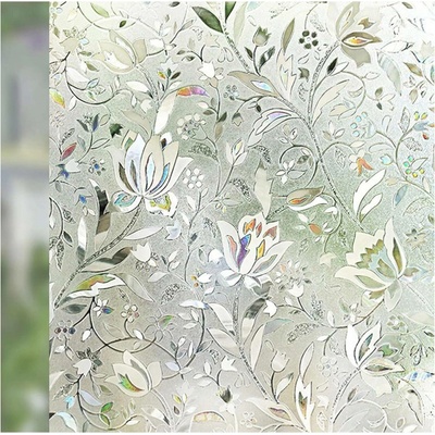 Okenní Fólie blurr , vícebarevná, hotová, 100 cm x 152 cm