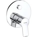 Kludi Вграждаем смесител за вана-душ Kludi Pure&Easy, еднолостов, финиш гланциран хром, без вградено тяло (377590565)