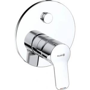 Kludi Вграждаем смесител за вана-душ Kludi Pure&Easy, еднолостов, финиш гланциран хром, без вградено тяло (377590565)