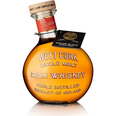 West Cork Maritime Rum Cask 46% 0,7 l (holá láhev)