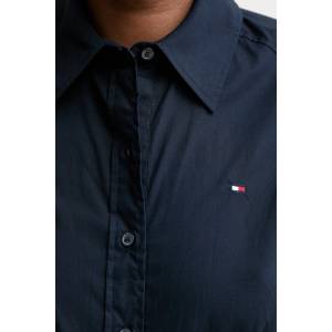 Tommy Hilfiger рокля тип риза от памук (WW0WW49875)