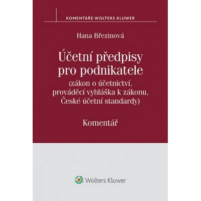 Účetní předpisy pro podnikatele - Hana Březinová