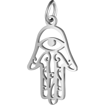 Šperky4U Ocelový přívěsek hamsa OK1411 ST