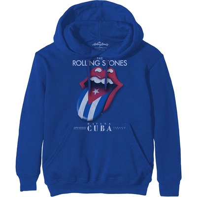 The Rolling Stones mikina Havana Cuba Modrá