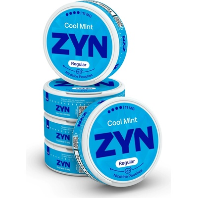 ZYN Cool mint 11 mg 5 krabiček po 21 sáčcích