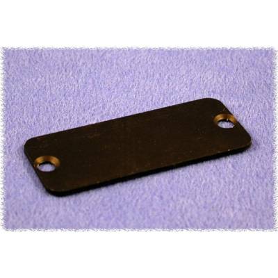 Hammond Electronics 1455TALBK-10 1455TALBK-10 pouzdro (d x š x v) 1.5 x 160 x 51.5 mm hliník černá 10 ks