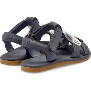 Donsje сандали с отворена пета за деца от кожа Dhalo Sandals Festive White Tiger (2027705)