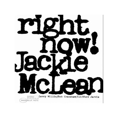 MCLEAN JACKIE: RIGHT NOW LP