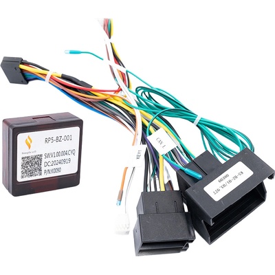 2DIN Napájací kábel s CANBUS RP5-BZ-001 pre autorádio – ISO/QUADLOCK do 16PIN – Mercedes-Benz A, B, Sprinter, Vito, Viano