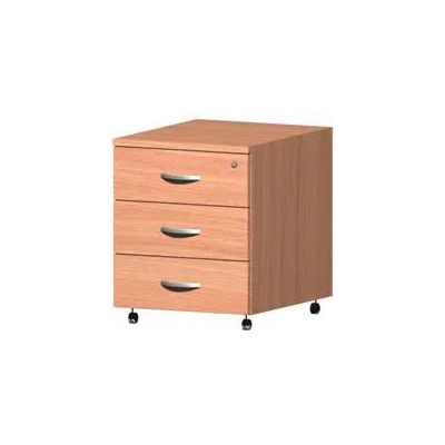 mebel-lendbg Контейнер 3 чекмеджета и ключ + безплатен монтаж