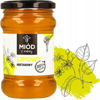 LIPOVÝ MED nektárový pohár 400 g, 100 % PRÍRODNÝ