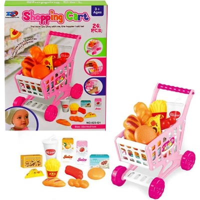 Шопинг количка с хранителни продукти (К034414)