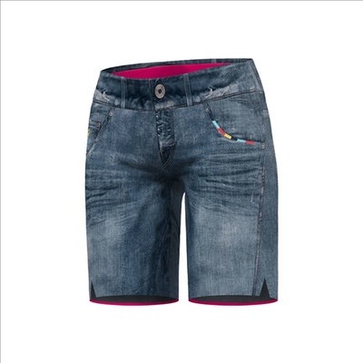 Crazy Woman Short Wonder Magic Print Light Jeans