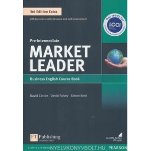 Market Leader 3rd Edition Extra Pre-Intermediate Coursebook with DVD-ROM Pack (2016)
