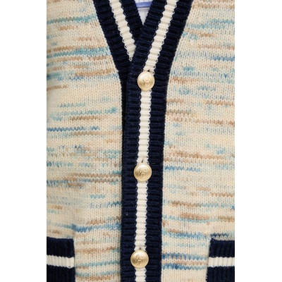 Drôle de Monsieur Вълнена жилетка Drôle de Monsieur Le Cardigan MoulinE (I.CA161.WO018)