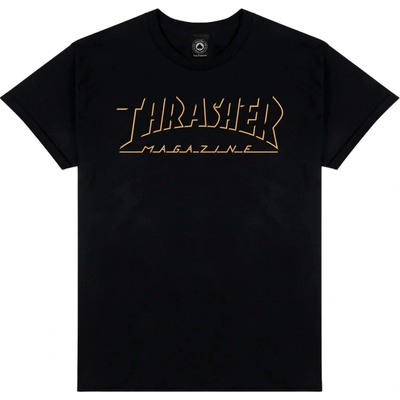 Thrasher Shadow Mag Logo Black