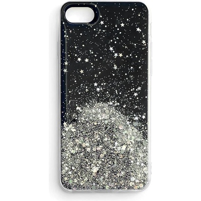HQWear Калъф Star Glitter Shining, за iPhone 13 Pro, черен (9145576225721)