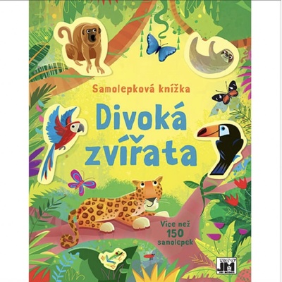 Jiri Models Samolepková knížka Divoká zvířata