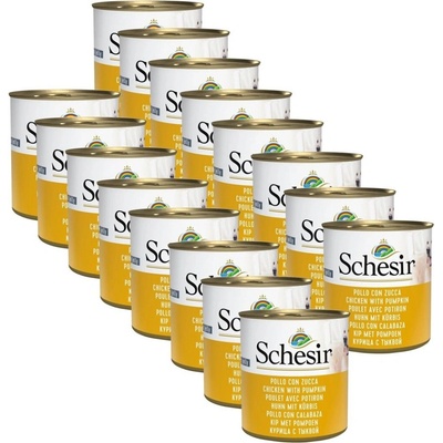 Schesir dog Adult kuřecí s dýní 16 x 285 g
