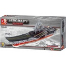 Stavebnice Sluban Sluban B0537 Aircraft Carrier Letadlová loď 9v1 1001 ks