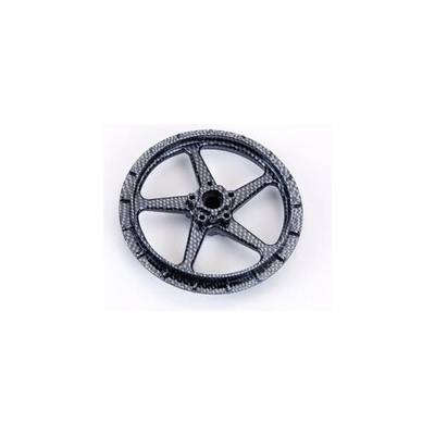GM RACING Přední disk s uhlíkovým designem