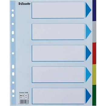 ESSELTE Регистър ESSELTE A/4 Maxi plastic 5 броя 15266 (15266)