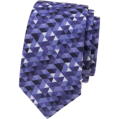 Avantgard Kravata Slim Lux 571-2022 fialová