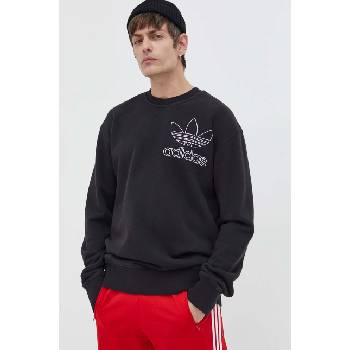 Adidas Памучен суичър adidas Originals в черно с апликация IU2350 (IU2350)