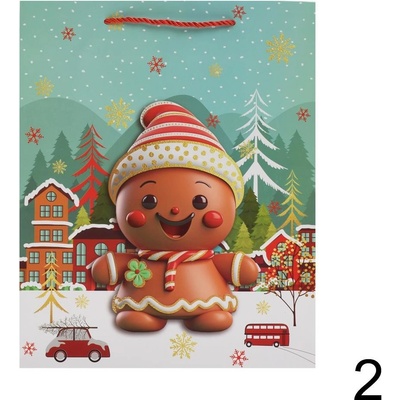 DARČEKOVÁ TAŠKA VIANOCE 32*26*12CM