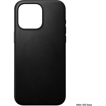 Image 1 of Nomad Гръб Nomad Modern Leather Case за iPhone 15 Pro Max - Черен