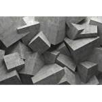 DIMEX ART Флизелинов фототапет 3d бетонни блокове 375 x 250 см