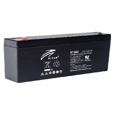 Оловна Батерия RITAR (RT1223); 12V / 2.3Ah AGM 177/35/62 mm (RITAR-RT1223)