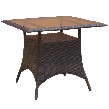 Image 1 of Horecano ГР-Маса ратан 90x90 ТС-108G (АС-0040)-КАФЯВО (019551)