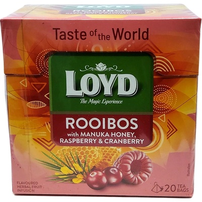 LOYD čaj Rooibos manuka honey 20 x 1,7 g