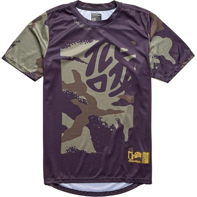 Troy Lee Designs FLOWLINE CONFINED SS YOUTH BLACK
