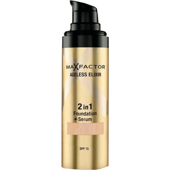 Max Factor Ageless Elixir make-up a sérum 2v1 45 Warm Almond 30 ml