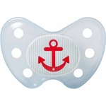 Baby-Nova Силиконова залъгалка Baby Nova - Dentistar, котва, размер 2 (22292) - baby