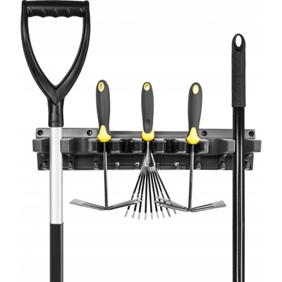 Prosperplast Závěsný držák na násady a nářadí 59,7 x 12,8 x 11,8 cm šedá – Zbozi.Blesk.cz