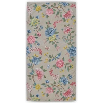 Pip Studio Good Evening bavlněná osuška khaki 70 x 140 cm