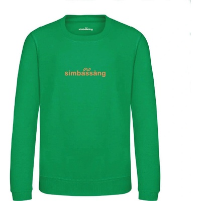 Chlapčenská mikina s vyšívaným logom field green