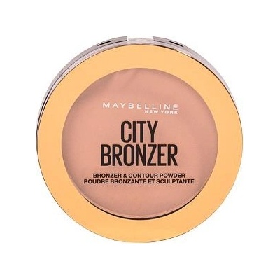 Maybelline City Bronzer bronzer pro přirozeně opálený vzhled a konturování 250 medium warm 8 g