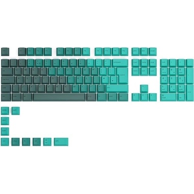 Glorious PC Gaming Race GPBT Keycaps – 115 PBT, ISO, UK, Rain Forest GLO-KC-GPBT-RF-UK