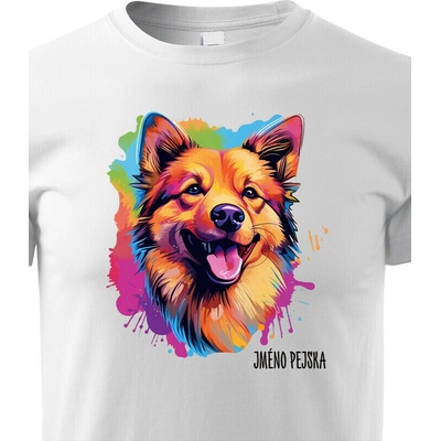 Dětské tričko Fínsky špic Barva Bílá Canvas Dětské tričko 2449