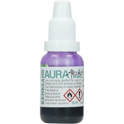 Renesans Aura Рисуване с мастило 129 Violet 15 ml 1 бр (02.6129)