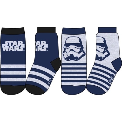 E plus M Detské chlapčenské ponožky Star Wars Hviezdne vojny (2 páry)