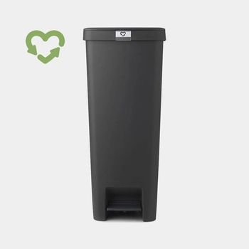 Brabantia 40 л цвят тъмно сиво кош за смет с педал Brabantia от серия StepUp (1005557)