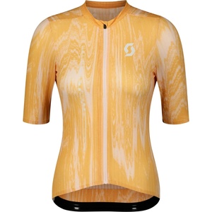 Scott Фланелка с къс ръкав за колоездене Scott Women's Jersey Ultd. SL S/S Cycling jersey - Sugar Pink / Biscuit Beige - размер XL (156-2314-0215)