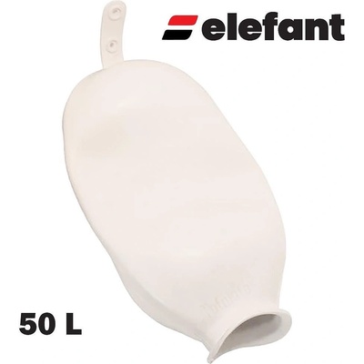 ELEFANT Мембрана за хидрофор 50 л, Elefant, с опашка, бяла, EPDM (UNI-010578)