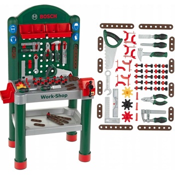 Klein Bosch mini pracovní stůl s příslušenstvím