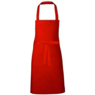 Link Kitchen Wear Grilovací zástěra X993 Red Pantone 200 73x80cm